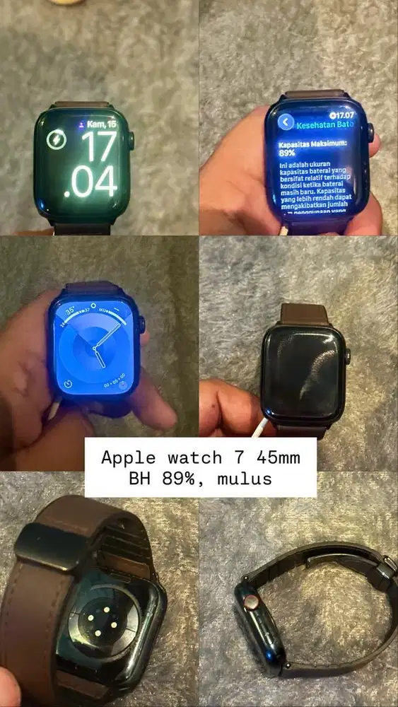 For Sale Apple watch 7 45 MM, BH 89%