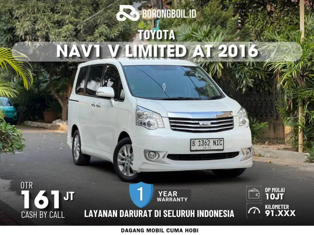 Toyota Nav1 V Limited AT Putih 2016