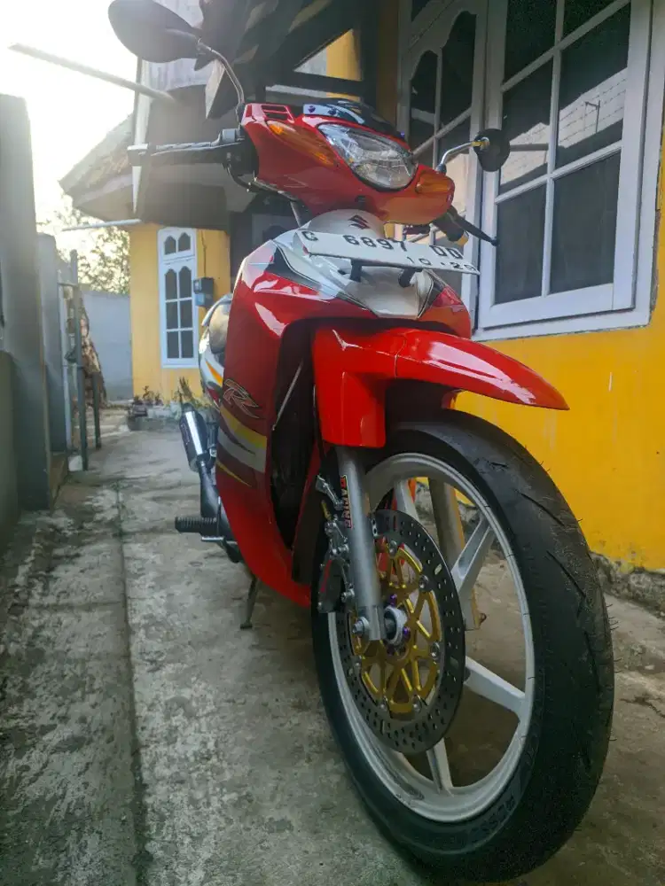 Suzuki Satria Hiu 120 RU LSCM Merah Putih
