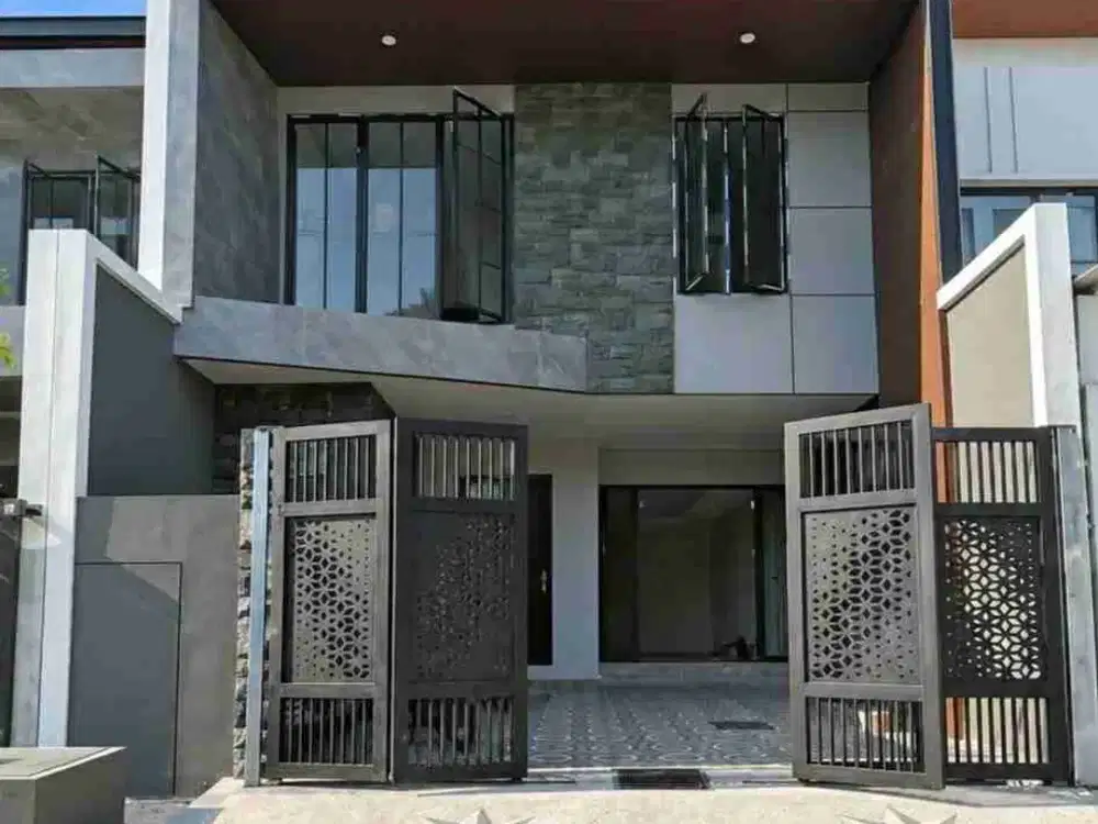 Rumah New Gress Manyar Tirtoyoso Row Jalan 3 Mobil SHM