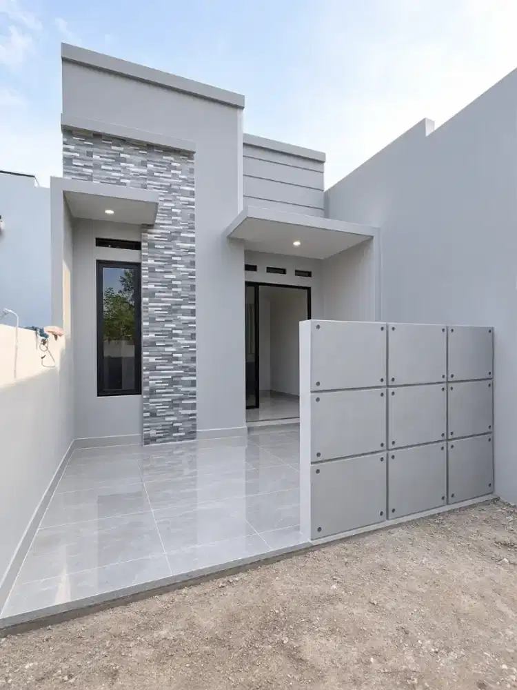 Rumah minimalis dekat busway puribeta