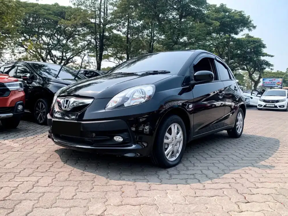 TERMURAH!! HONDA BRIO SATYA 1.2 E MT MANUAL 2014 HITAM