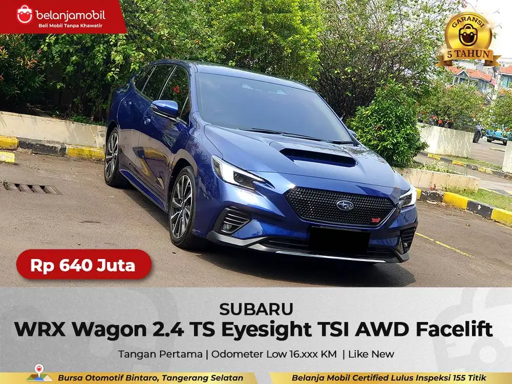 [GARANSI 5TH AWD] Subaru WRX Wagon 2.4 TS Eyesight TSI 2022/2023/2024