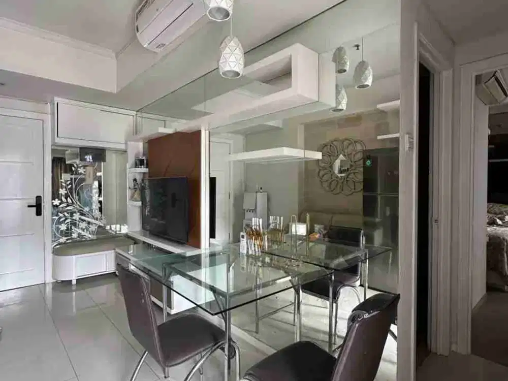 Dijual Unit Kawasan Podomor city Apt Royal Mediterania Gaden Residence Tipe 2BR Kondis Furnished