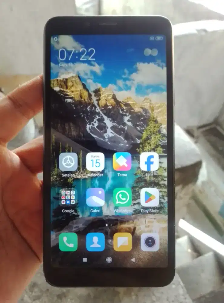 Xiaomi redmi 6a 4G 2/16 layar 5.5 inchi full black