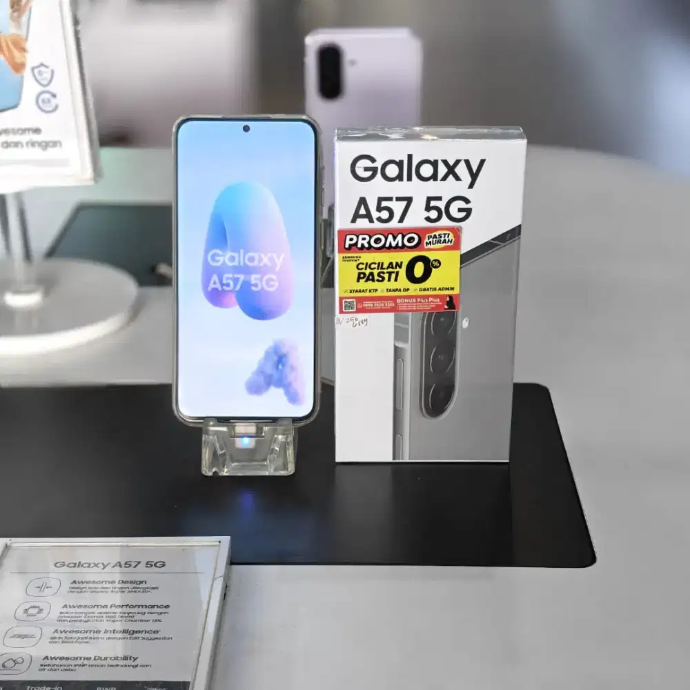 SPESIAL PROMO SAMSUNG GALAXY A57 8/256 FREE ADAPTOR 25W