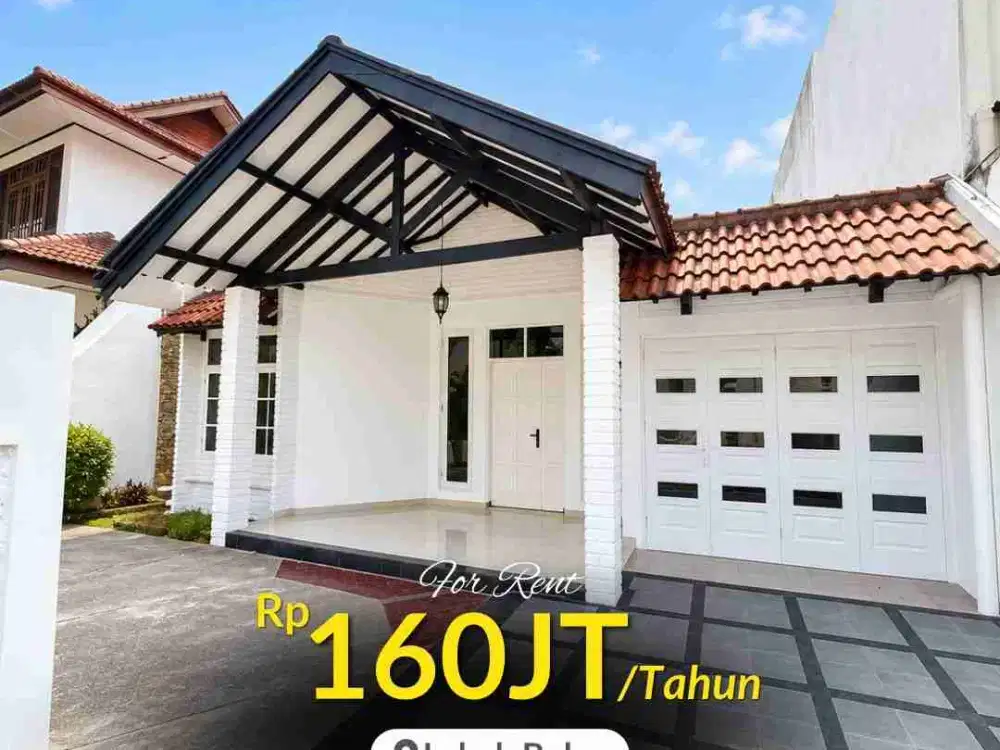 di SEWAKAN Rumah Dalam Komplek dekat MRT Lebak Bulus
