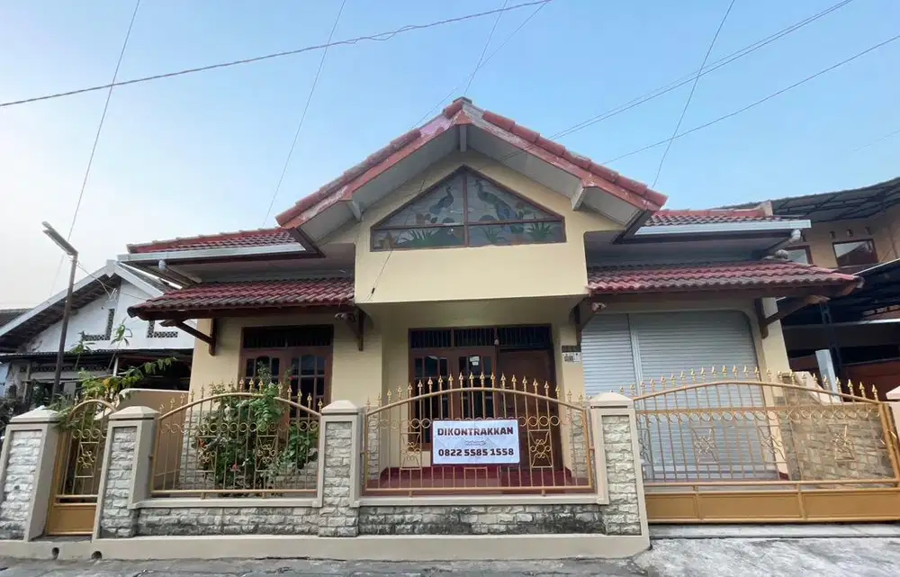Disewakan Rumah Nyaman, Bersih, dan Strategis