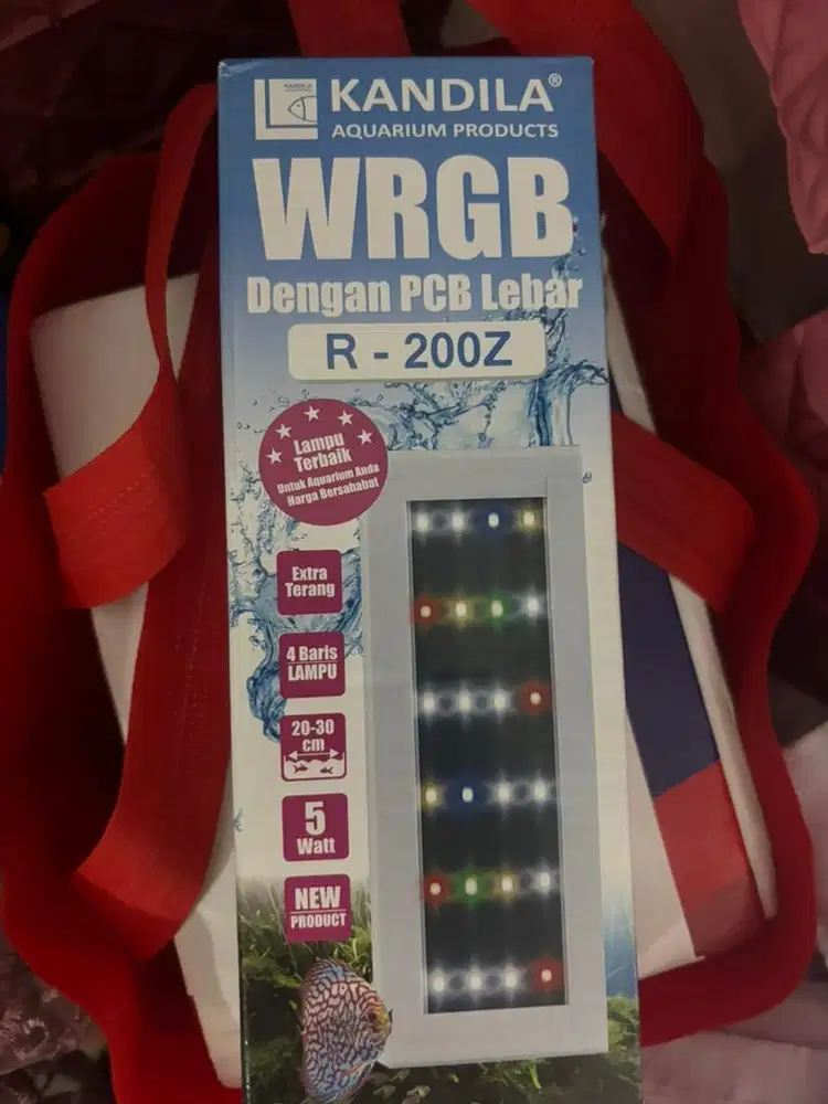 Lampu aquarium uk 20 30cm