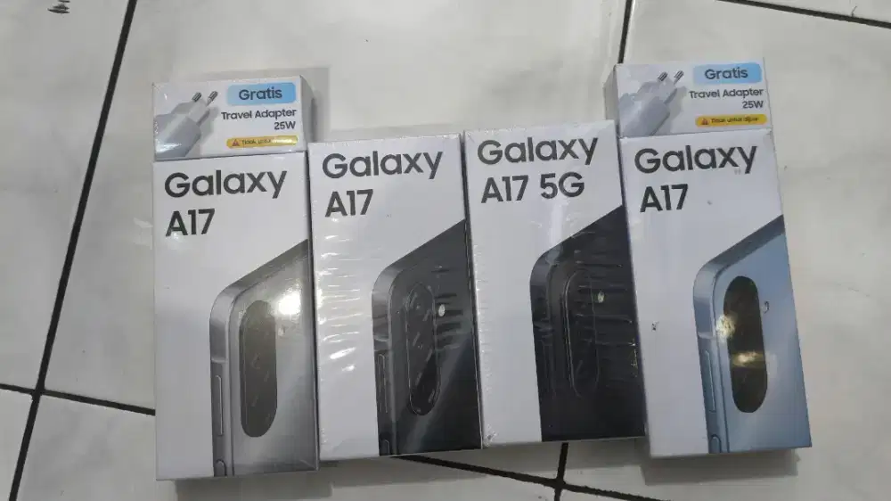 Samsung galaxy A17 4/128 garansi resmi sein 1thn
