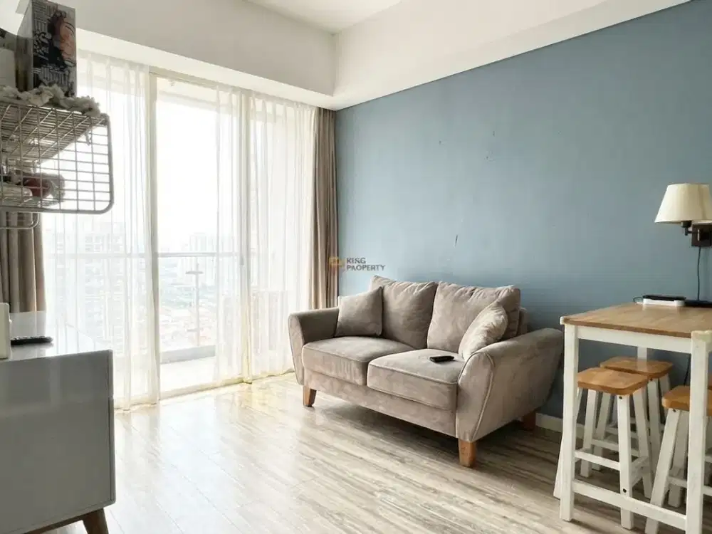 Best Investment! Jual Apartemen 2 Bedroom Taman Anggrek Residences Full Furnished 50m2 Menempel dengan Taman Anggrek TA Mall