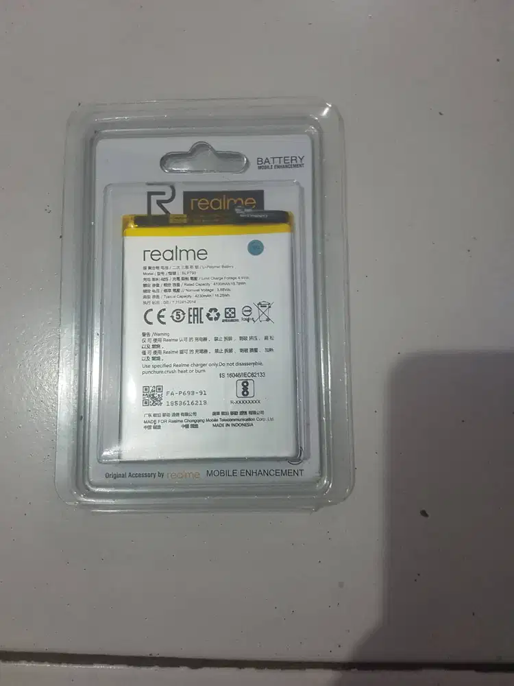 Baterai hp Realme c11/c12/c15 (BLP 793)