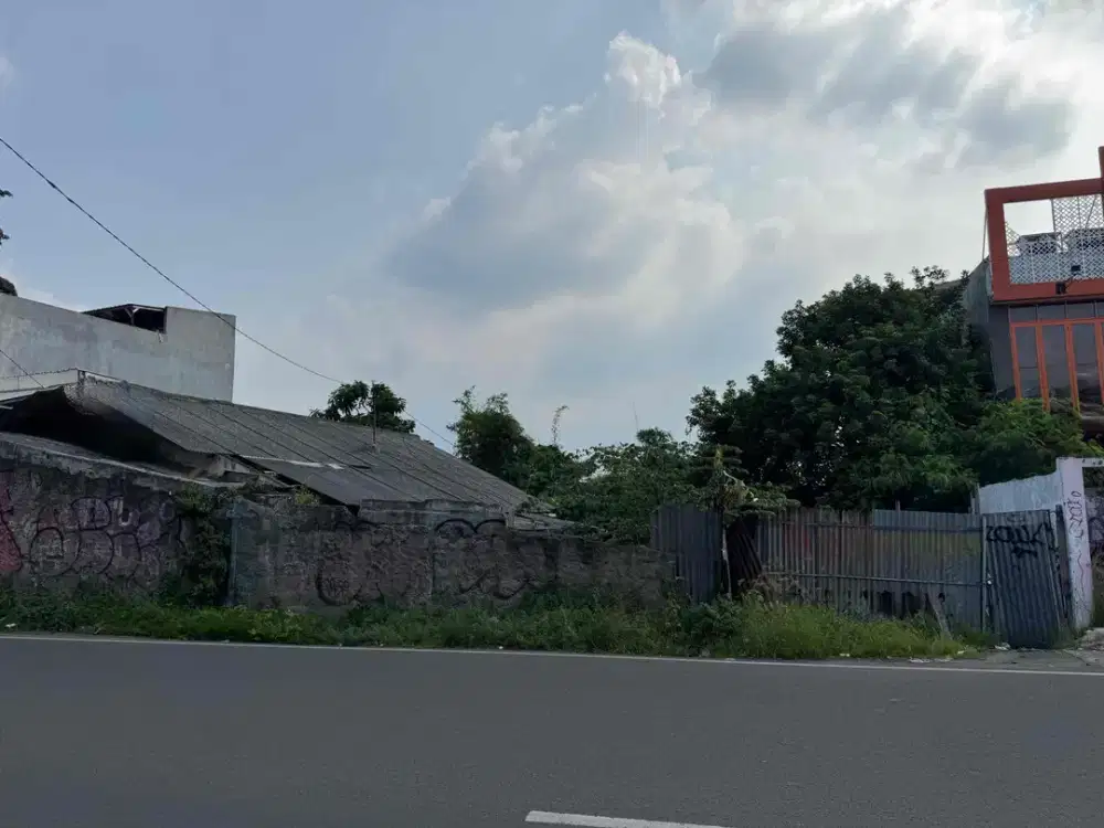 Tanah pinggir jalan strategis harga BU