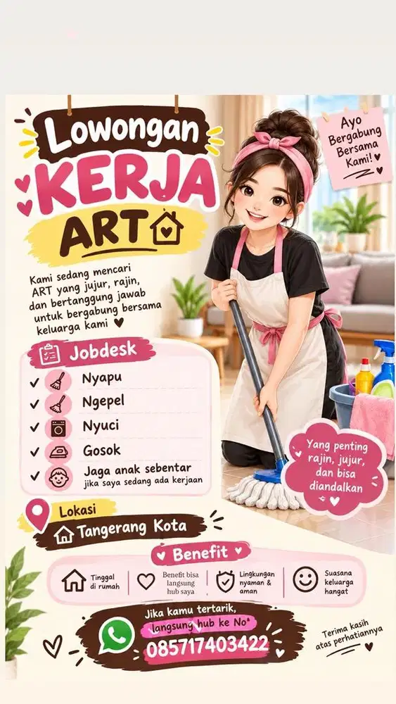 LOWONGAN ART & momong