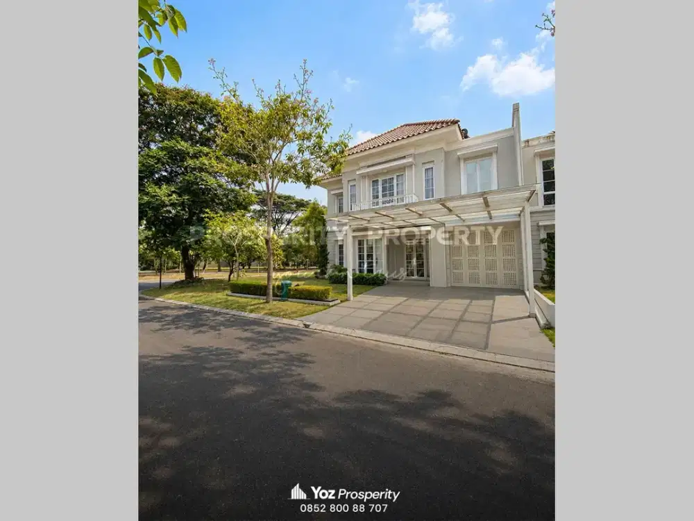 Rumah Hoek Full Interior & Furnished di Cluster Menaggio Granada Paramount Gading Serpong
