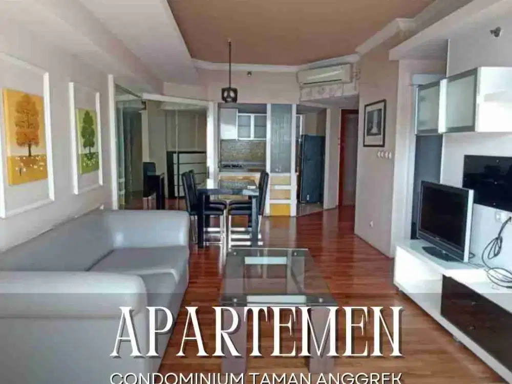 Disewakan Murah APARTEMEN CONDOMINIUM TAMAN ANGGREK FULL FURNISHED
