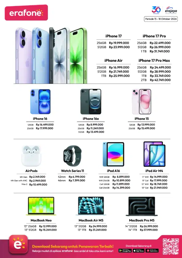 Iphone 16 basic 128 pink