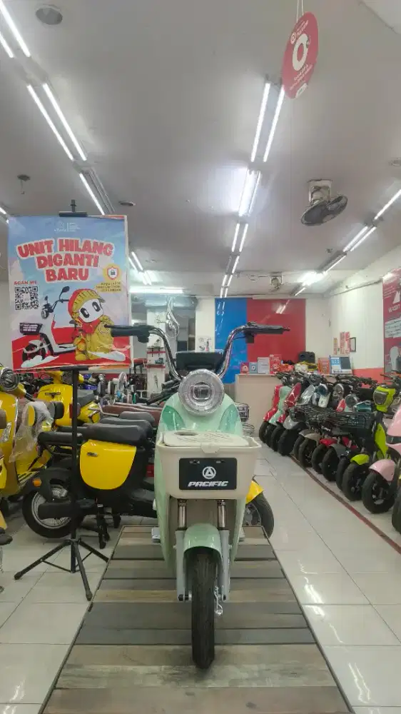Jual Sepeda Listrik Pacific Ventura M4 Hijau
