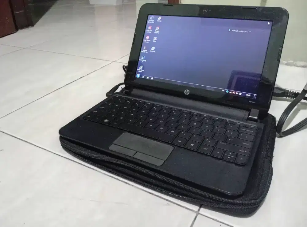 Dijual warna putih Notebook  PC HP mini 110-3555TU