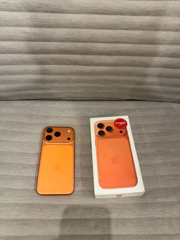 Iphone 17 pro 256gb cosmic orange masih garansi