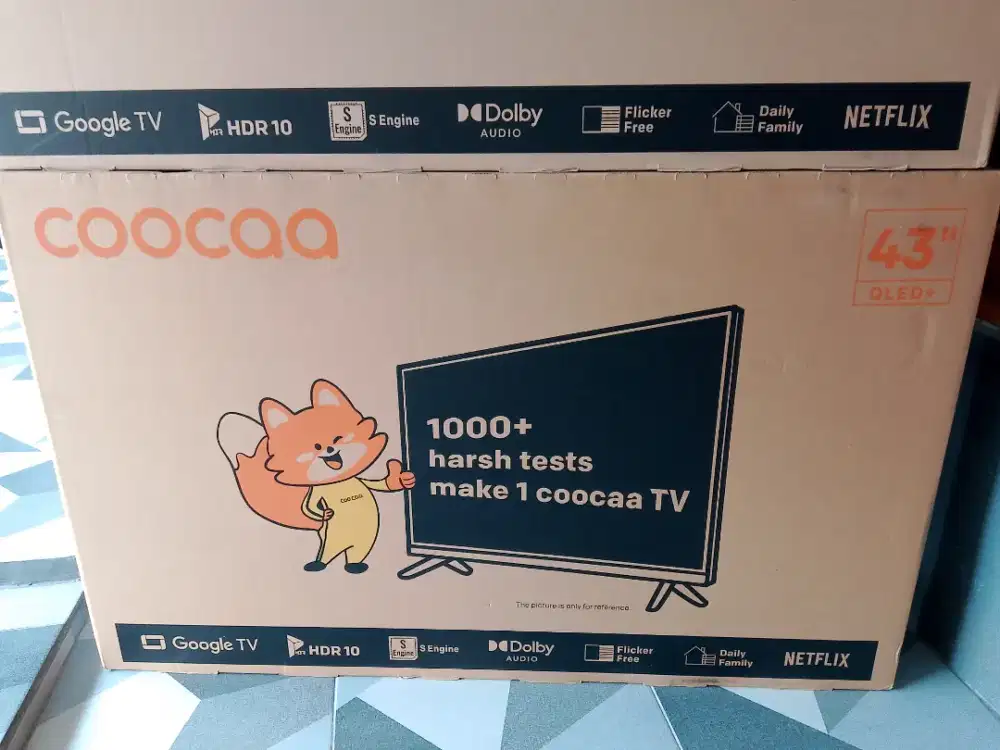 Coocaa QLED google tv 43 inch 43Q55
