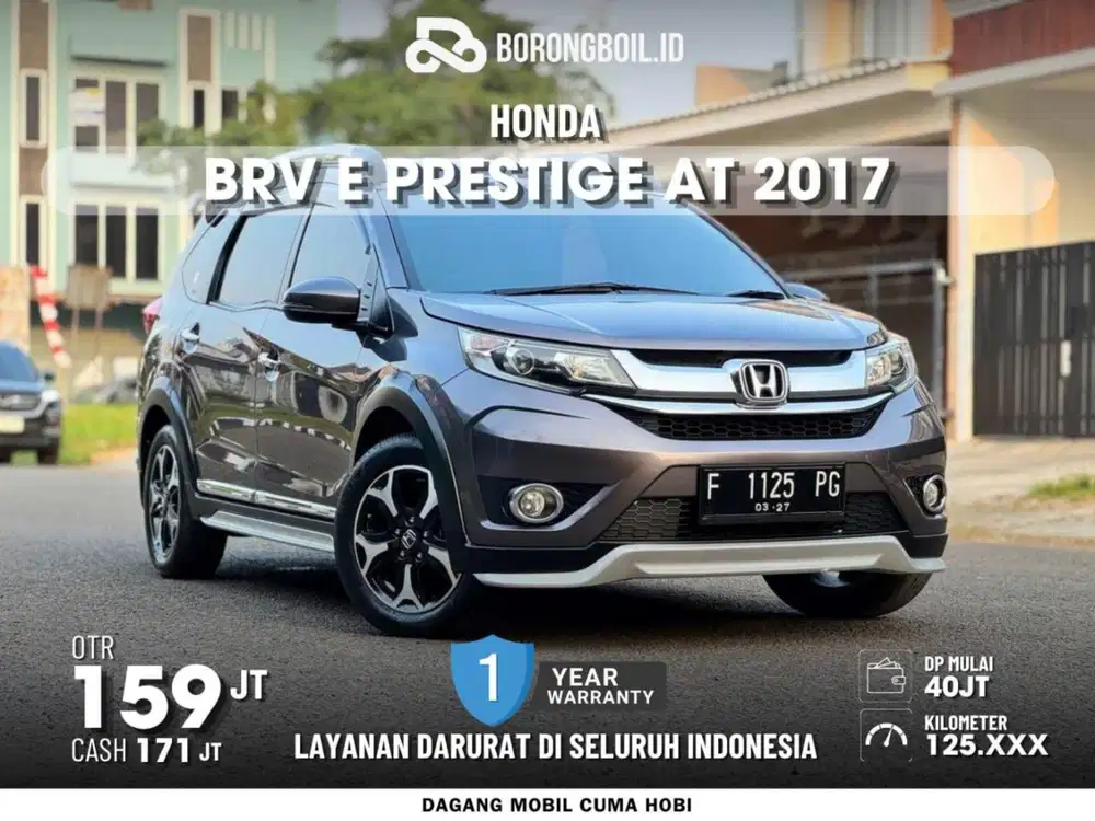 Honda BRV E Prestige at 2017 Siap Pakai