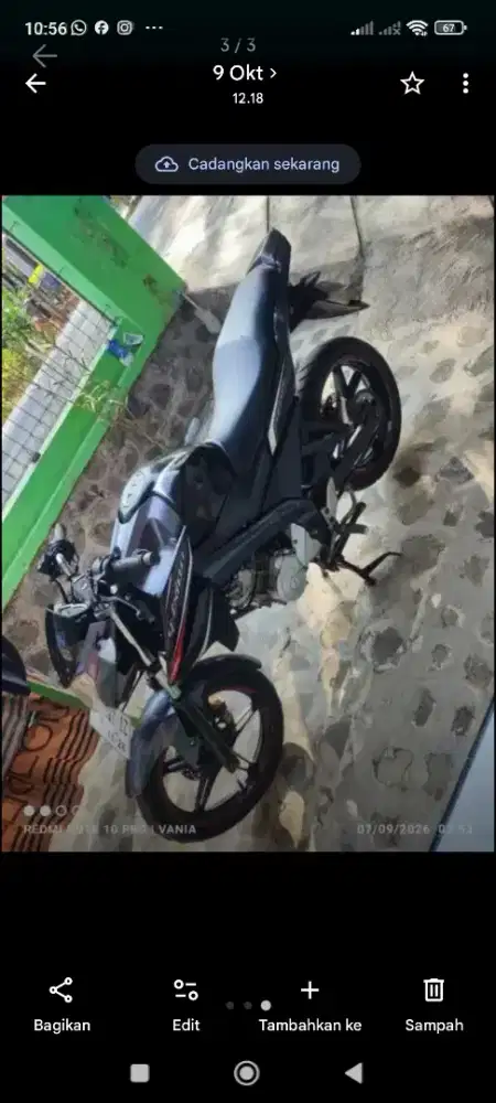 Vixion 2013 siap pakai