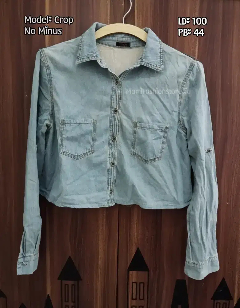BUNDLING ATASAN CROP WANITA