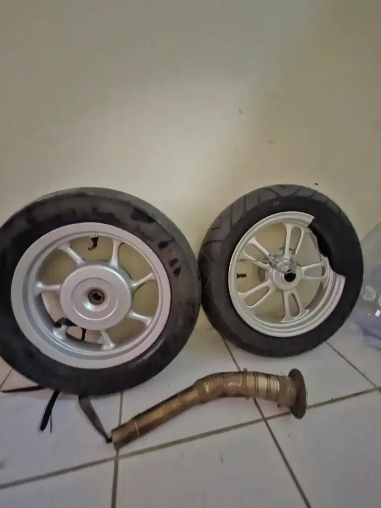 Jual aja min velg belakang scoopy r12