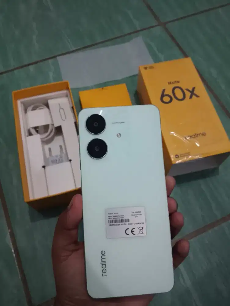 Hp Realme Note 60x Ram 4+4/128GB Fullset