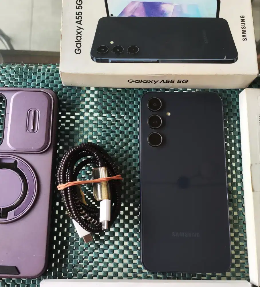 Samsung A55 5G, 12/256Gb Fullset, bisa TT
