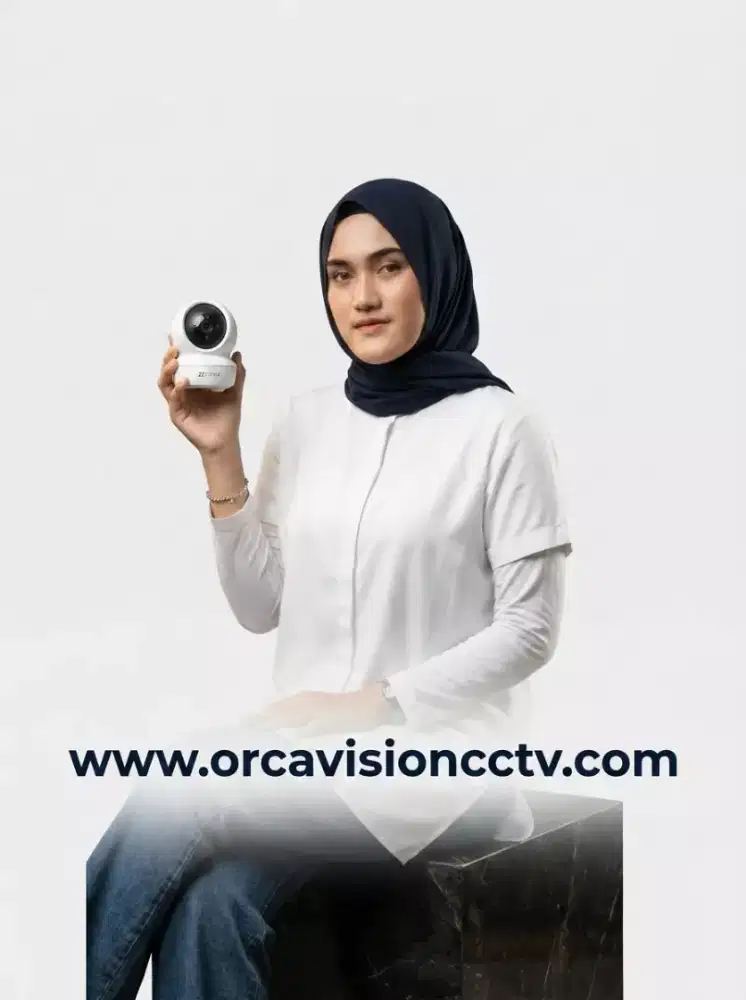 Cctv wireless ezviz jernih bisa gerak dan rotasi
