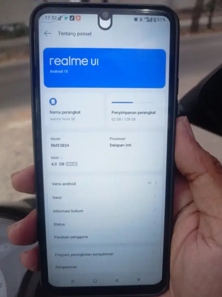 Dijual Realme Note 50 4/128 GB