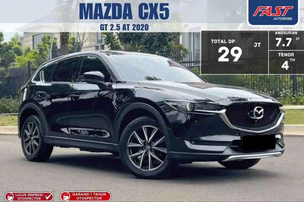 KM LOW DP 29JT MAZDA CX5 CX 5 GT 2020 PAJAK PANJANG 2.0 AT
