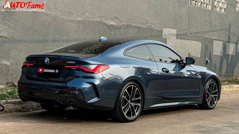KM19RB BMW G22 430i Coupe M Sport Pro Arctic Race Blue On Black NIK 20