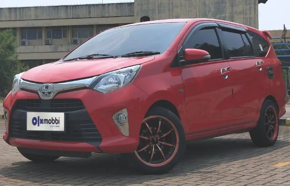 DP 6, JT Toyota Calya 1.2 G Bensin-AT Merah 2016