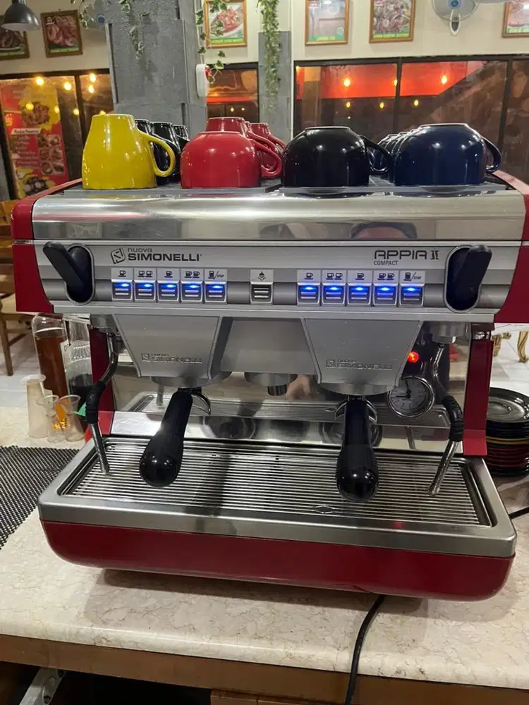 mesin kopi dan grinder simonelli