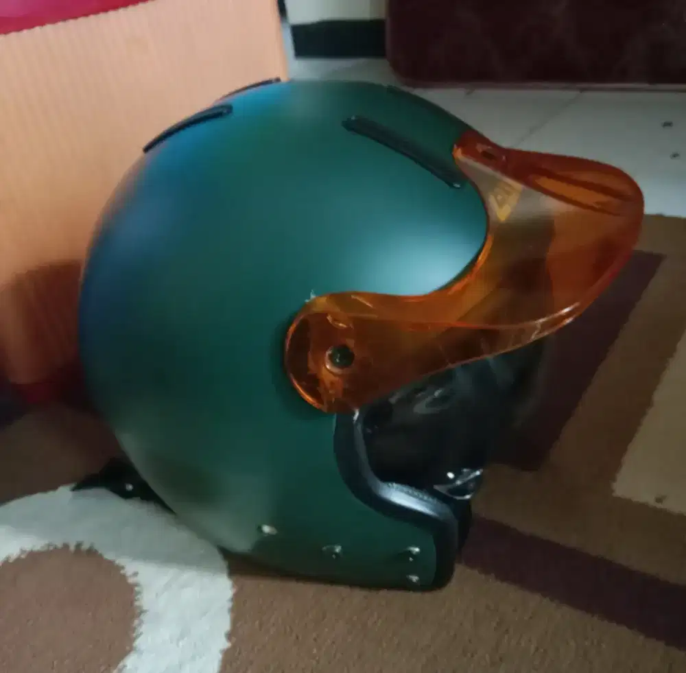 Helm preloved retro modern tipe LUGO DECO