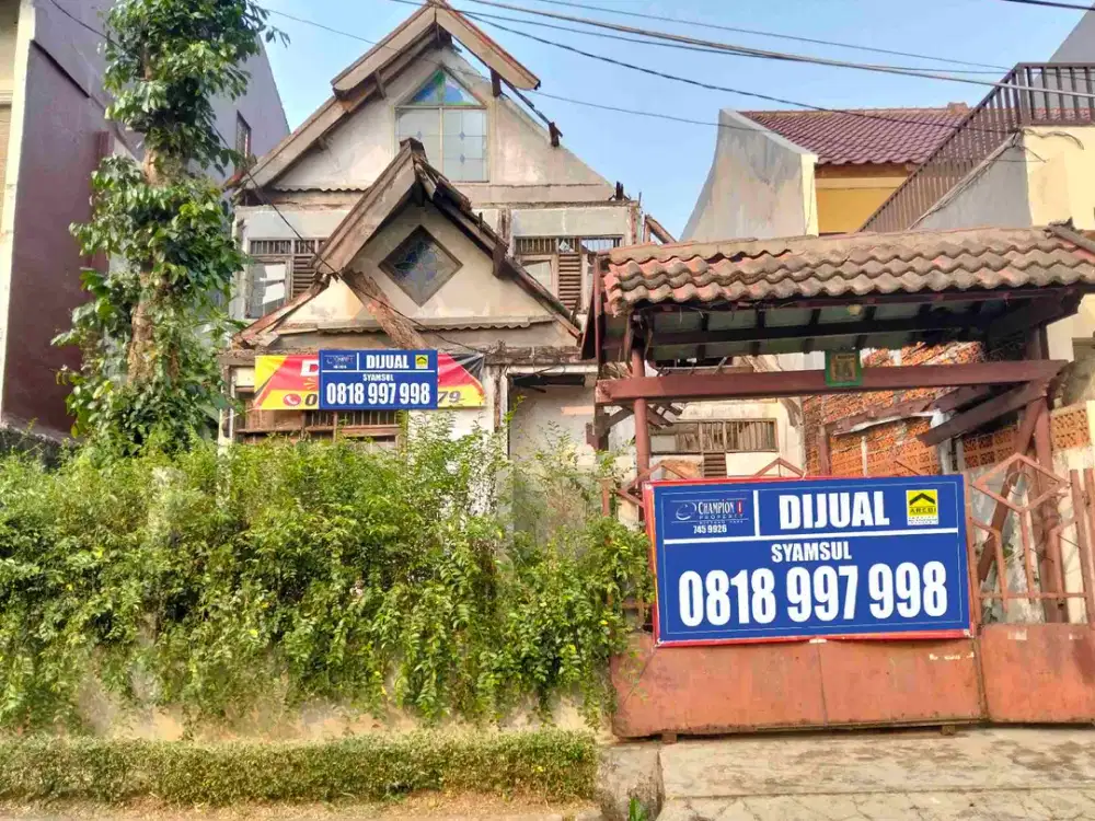Dijual Murah Bintaro Sektor 5 Kondisi Apa ada nya Hitung Jual Tanah Aja
