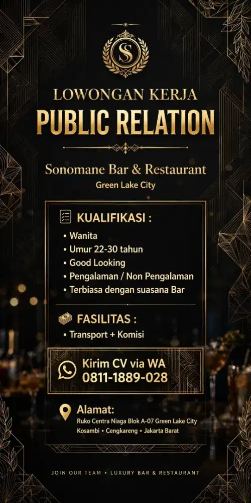 Urgent Public Relations kosambi cengkareng jakarta Barat