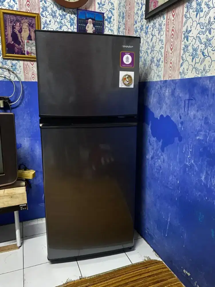 KULKAS SHARP 2 PINTU, BERGARANSI