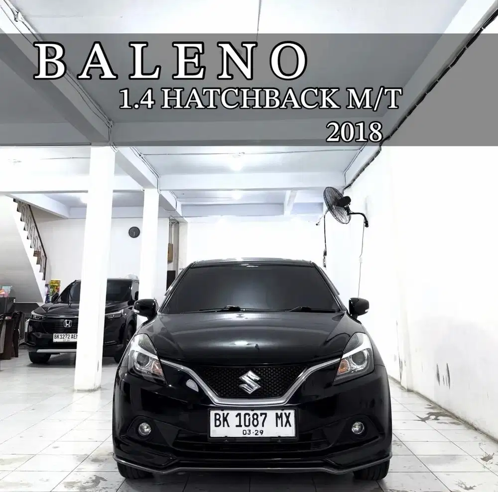 [ODO 60RB‼️] BALENO HATCHBACK 1.4 MT MANUAL 2018 pmk 2019