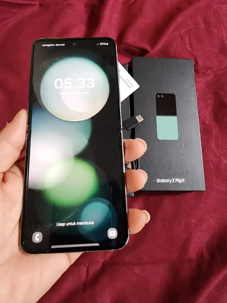 Samsung z flip 5 256gb fulset