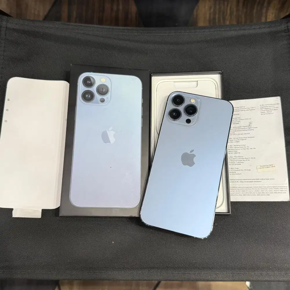 iphone 13 promax 128gb ibox mulus fullset original fungsional no minus