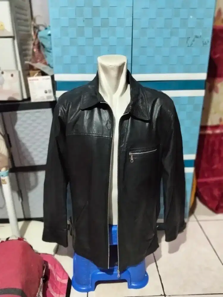 Jaket kulit asli domba