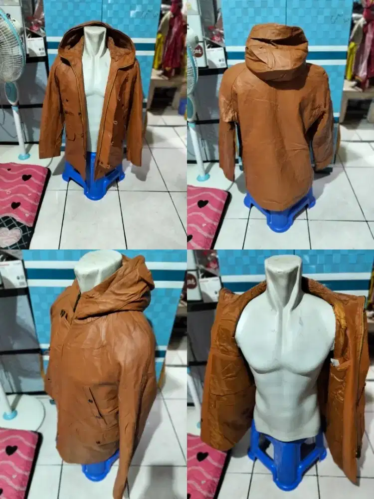 Jaket kulit asli domba