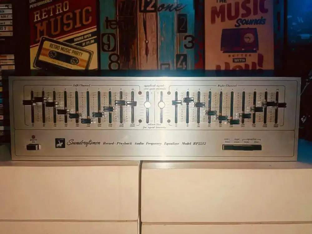 Equalizer USA
SOUNDCRAFTSMEN Model RP2212.