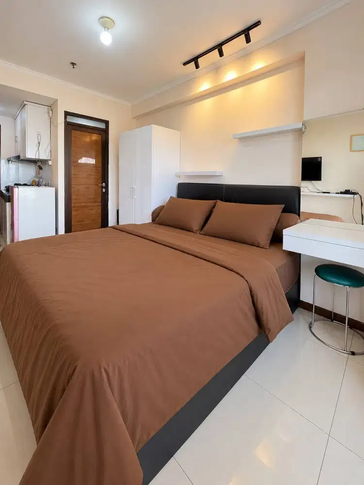 Apartment Type Studio Disewakan Murah Cocok Untuk Mahasiswa
