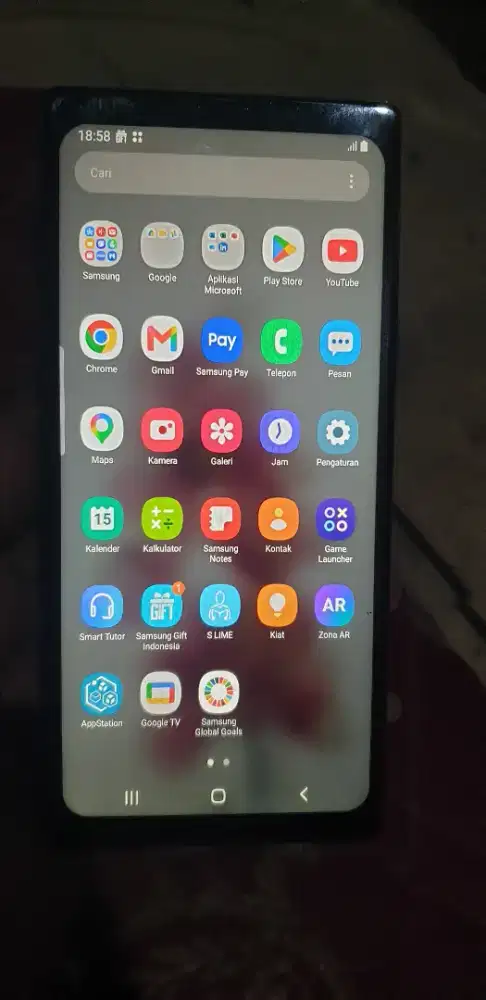 Samsung galaxi note 9