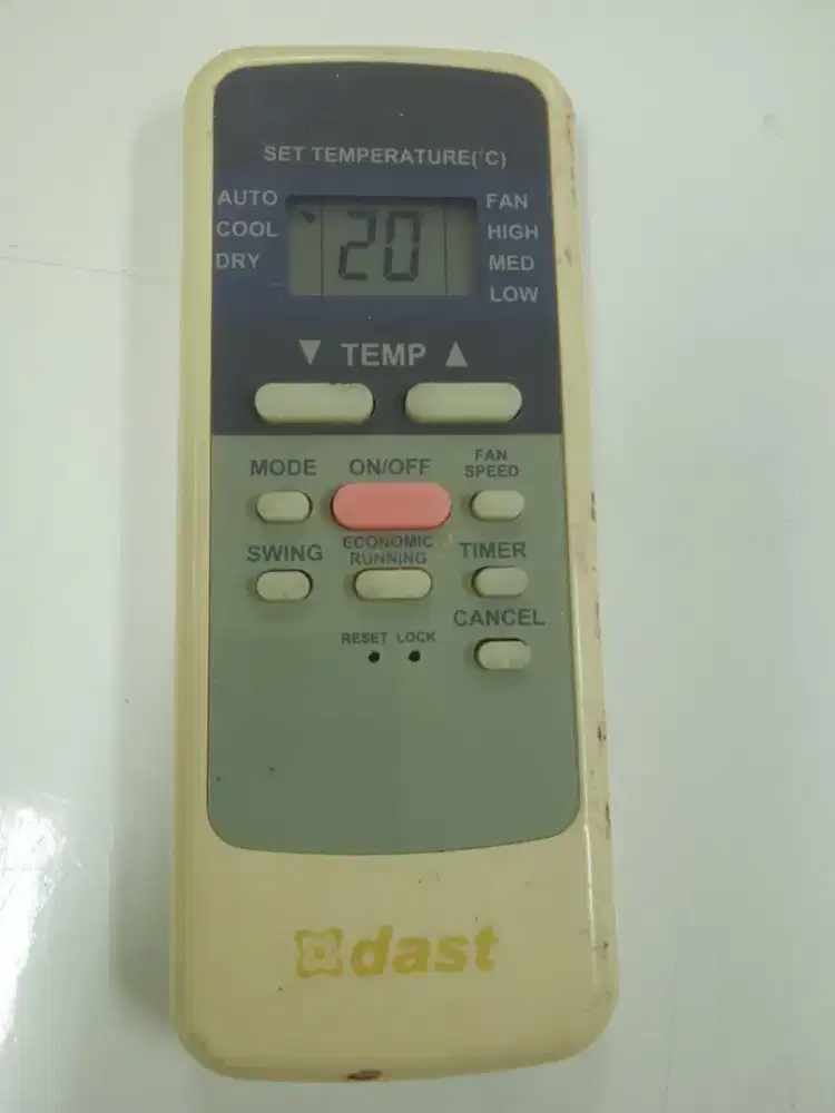 Remot AC merk dast ORI